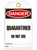 Danger Quarantined Do Not Use Tags