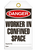Danger Confined Space Tags