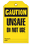 Caution Unsafe Do Not Use Tags