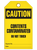 Caution Cont Contaminated Tags