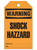 Warning Shock Haz Tags