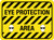 Eye Protection Area - Floor Sign