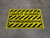 Safety Glasses Required Hazard - Floor Sign