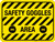 Safety Goggles Required - Floor Sign