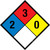 NFPA Diamond 704: 2-3-0 - Wall Sign