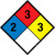 NFPA Diamond 704: 2-3-3 - Wall Sign
