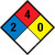 NFPA Diamond 704: 2-4-0 - Wall Sign