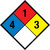 NFPA Diamond 704: 4-1-3 - Wall Sign