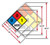 NFPA Diamond 704: 3-1-1 W - Wall Sign