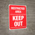 Restricted Area Keep Out