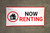 Now Renting Banner
