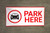 Park Here Banner