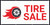 Tire Sale Banner