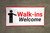 Walk Ins Welcome Banner