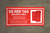 5S Red Tag Holding Area - Place Items Here Banner