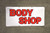 Body Shop Banner Black/Red Banner