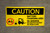Caution Battery Charging Area Forklift No Smoking Open Flame Banner