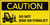 Caution Do Not Ride On Forklift Banner