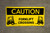 Caution Forklift Crossing Banner