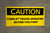 Caution Forklift Trucks Operating Beyond This Point Banner