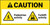 Caution Pedestrian Activity Forklift Activity ANSI Banner