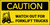Caution Watch Out For Forklift Trucks with Graphic Banner