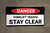 Danger Forklift Traffic Stay Clear No Frame Banner
