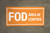 FOD Control Area Spanish Banner