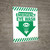 Emergency Eye Wash Wall sign
