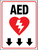 AED Below Wall Signs
