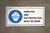 Safety First Hard Hat Eye Protection Must Be Worn Banner