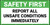 Safety First Report All Unsafe Conditions Immediately Banner