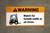Warning Watch Out For Forklift Traffic ANSI Banner