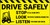 Drive Safely And Stop Look Listen Banner
