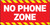 No Phone Zone Red Background Banner