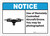Notice: Use of Drone/You May be Photographed - Wall Sign