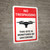 No Trespassing: This Site is Monitored by UAV/Drone - Wall Sign
