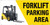Forklift Parking Banner