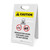 Caution: Renovation Work Contains Lead Do Not Enter with Graphic - A-Frame Sign