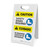 Caution: Safety Shoes Required Bilingual Spanish - A-Frame Sign