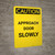 Caution: Area Protected by a HFC-227ea Extinguisher System - Portrait Wall Sign