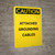 Caution: Automatic Equipment May Start At Anytime - Portrait Wall Sign
