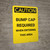 Caution: Buried Electric Line Below - Portrait Wall Sign