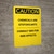 Caution: Chlorine - Portrait Wall Sign