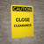 Caution: Closed Toe Shoes Required - Portrait Wall Sign