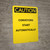 Caution: Device Powered From Several Energy Sources - Portrait Wall Sign