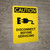 Caution: Disconnect Power Supplies and Lock Out Before Servicing - Portrait Wall Sign