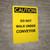 Caution: Do Not Wear Jewelry - Portrait Wall Sign