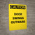Caution: Driver Must Chock Wheels - Portrait Wall Sign