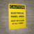Caution: Emergency Exit Keep Clear at All Times - Portrait Wall Sign